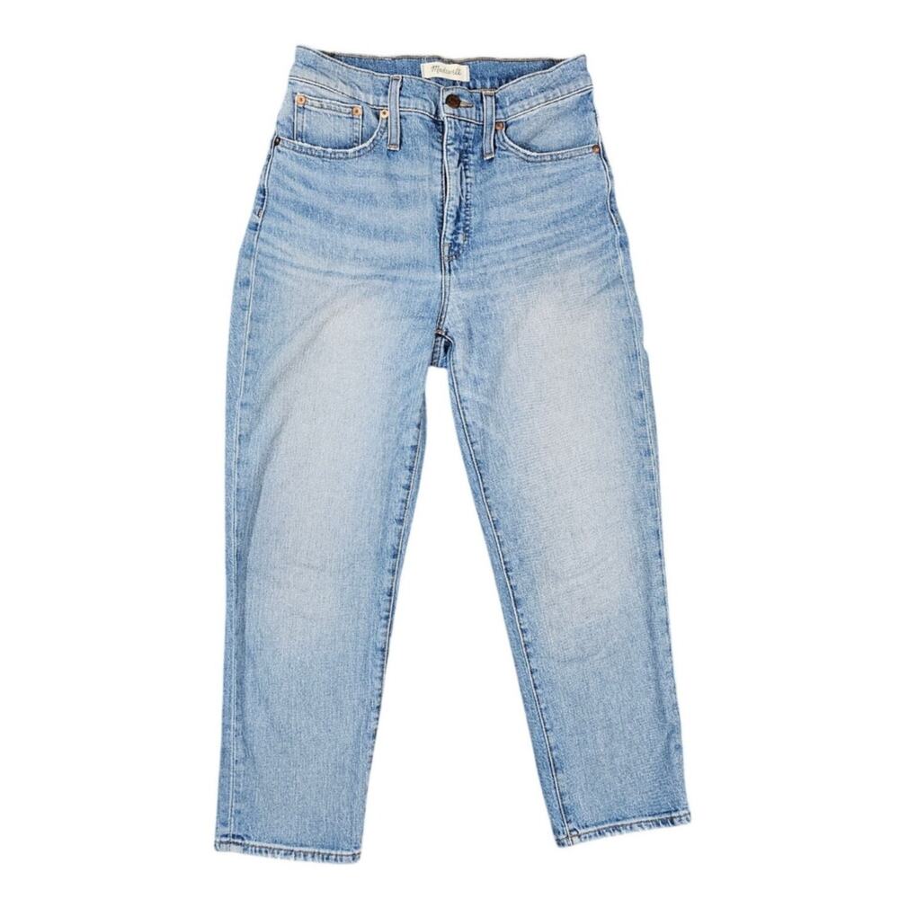 MADEWELL CLASSIC STRAIGHT BALLOON HIGH RISE LIGHT HEWES WASH JEAN – WOMEN’S 26P